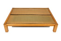 A JAPANESE BED FRAME