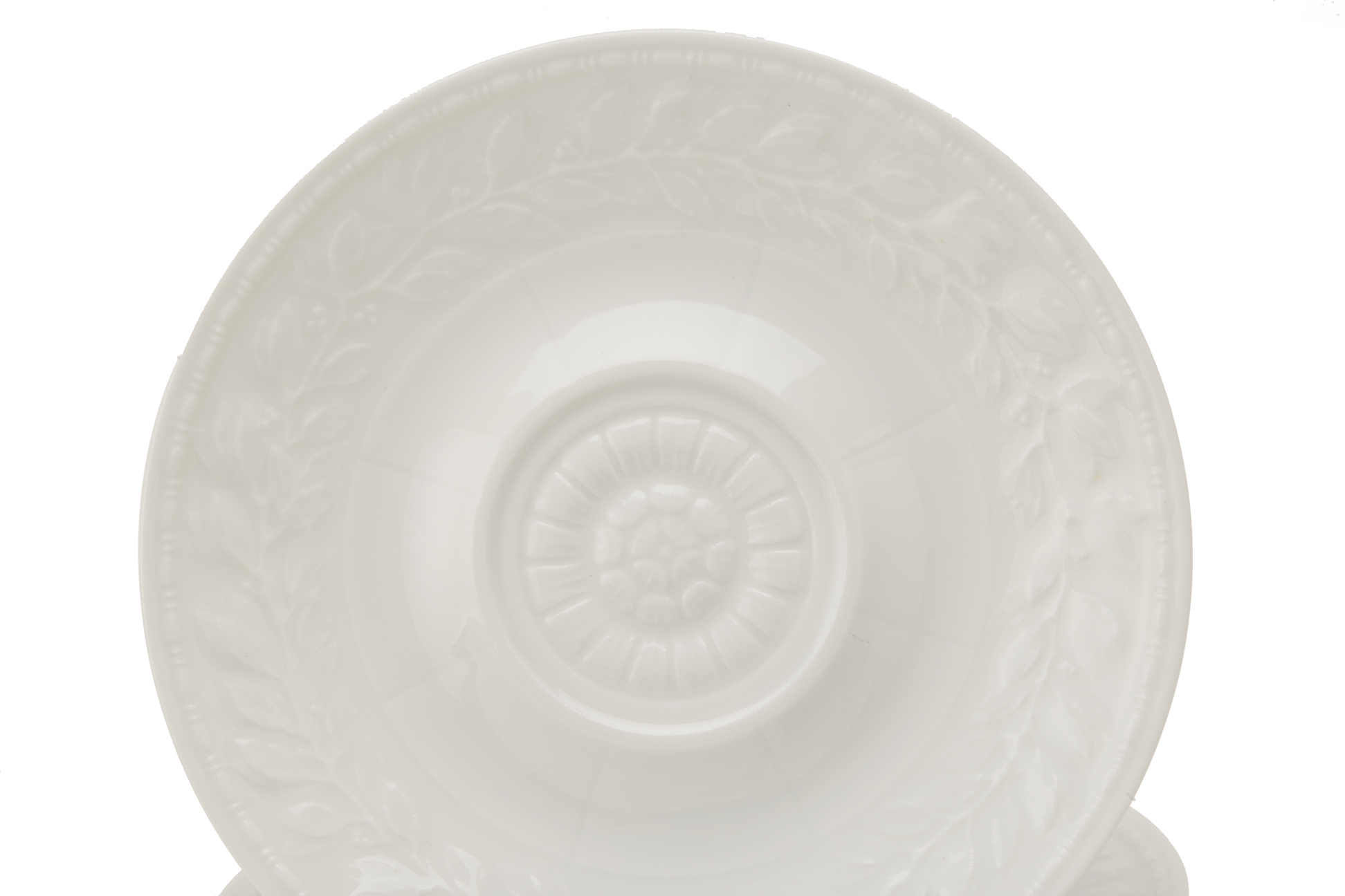 A SET OF BERNARDAUD LIMOGES 'LOUVRE' PATTERN TEA CUPS - Image 2 of 4