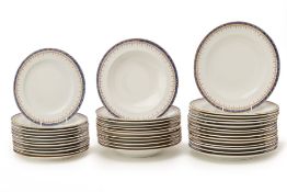 A GROUP OF ROYAL WORCESTER PLATES