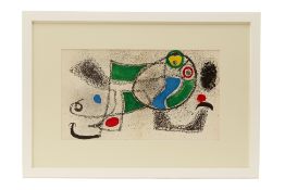 JOAN MIRO - "OISEAU' , 1968