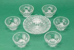 A SET OF SIX VILLEROY & BOCH FRUIT BOWLS