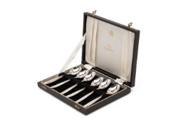 A SET OF SIX AUSTRALIAN STERLING SILVER SPOONS