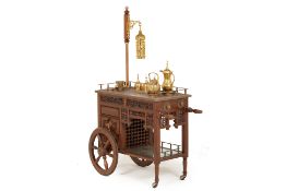 A TURKISH COFFEE CART