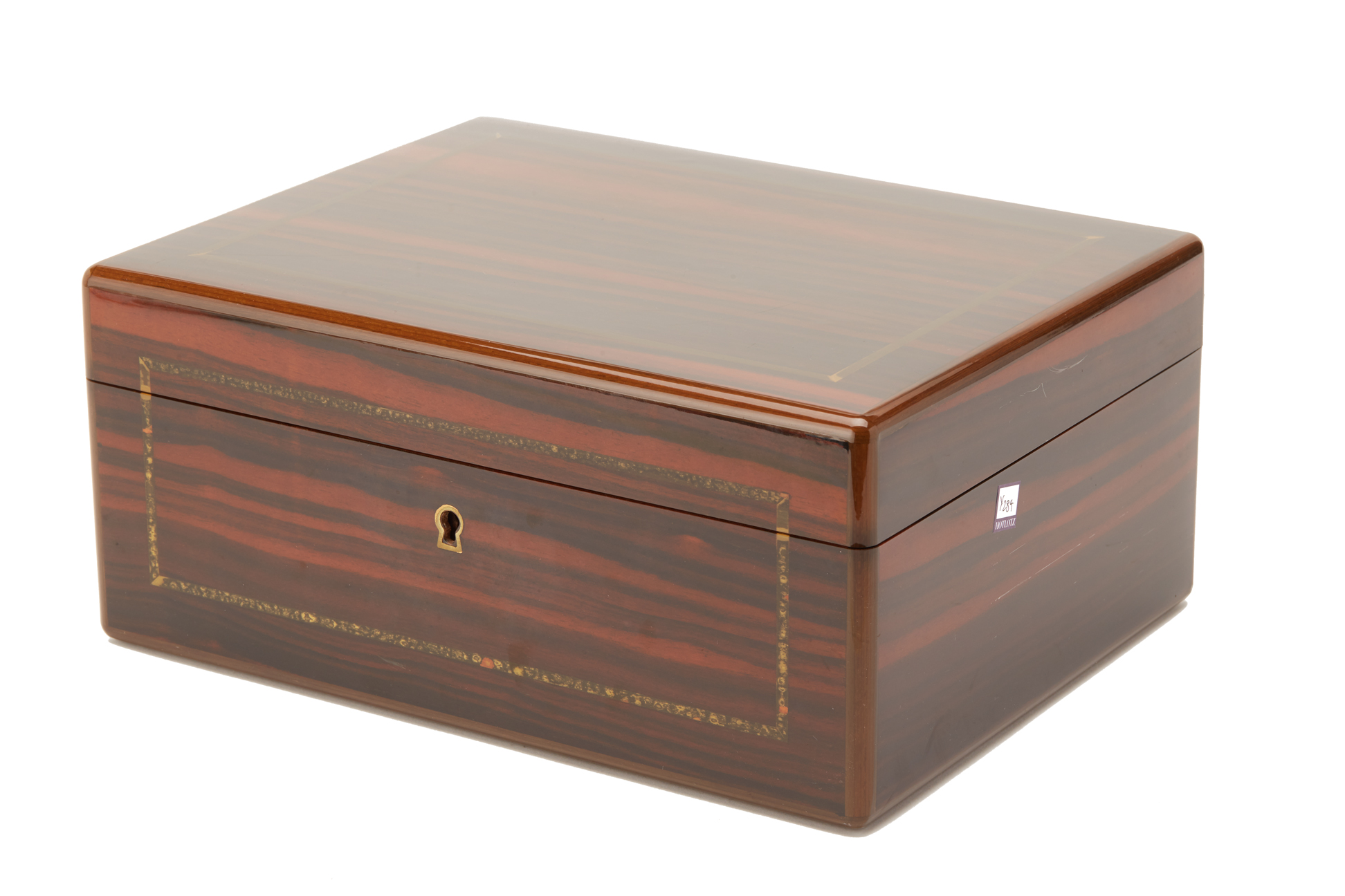 A DUNHILL MACASSAR HUMIDOR