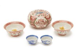 A GROUP OF ORIENTAL CERAMICS