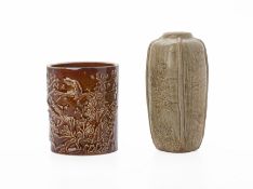 TWO CHINESE CERAMIC VESSELS