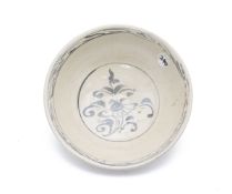 A VIETNAMESE BLUE AND WHITE BOWL