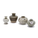 A GROUP OF FOUR ASIAN CERAMICS