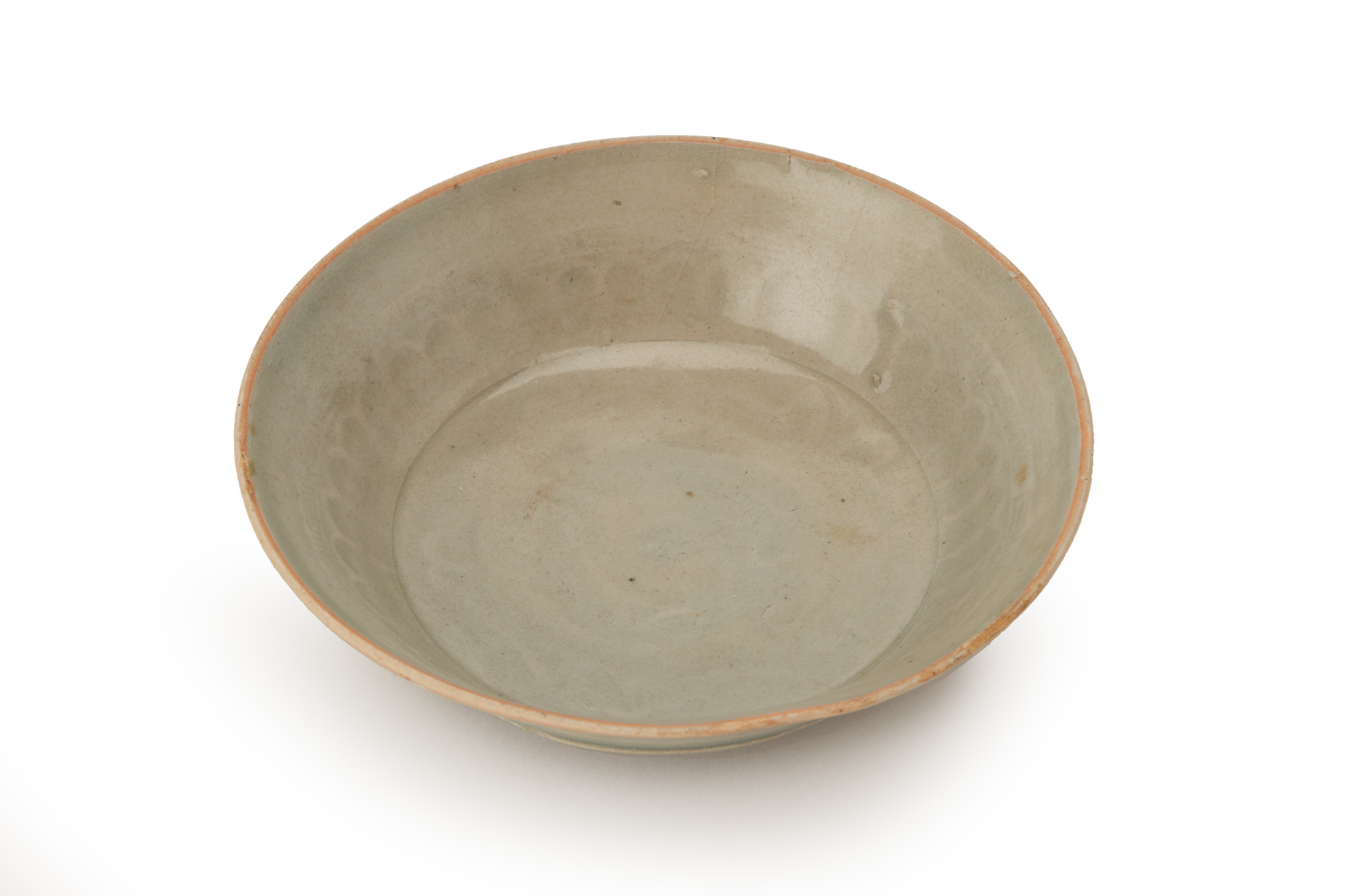 A SMALL CELADON DISH