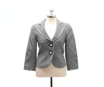 AN EMPORIO ARMANI SHORT BLAZER