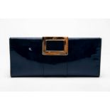 A ROGER VIVIER PATENT LEATHER CLUTCH