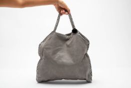 A STELLA MCCARTNEY 'FALABELLA' GREY TOTE