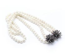 A BIMBA Y LOLA FAUX PEARL NECKLACE