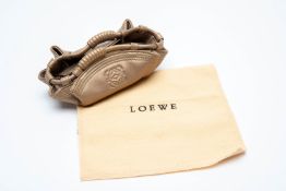 A LOEWE LEATHER COIN POUCH