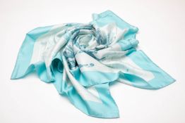 AN HERMES 'BALLET EQUESTRE' SILK SCARF