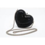 A KATHRINE BAUMANN HEART SHAPED EVENING BAG