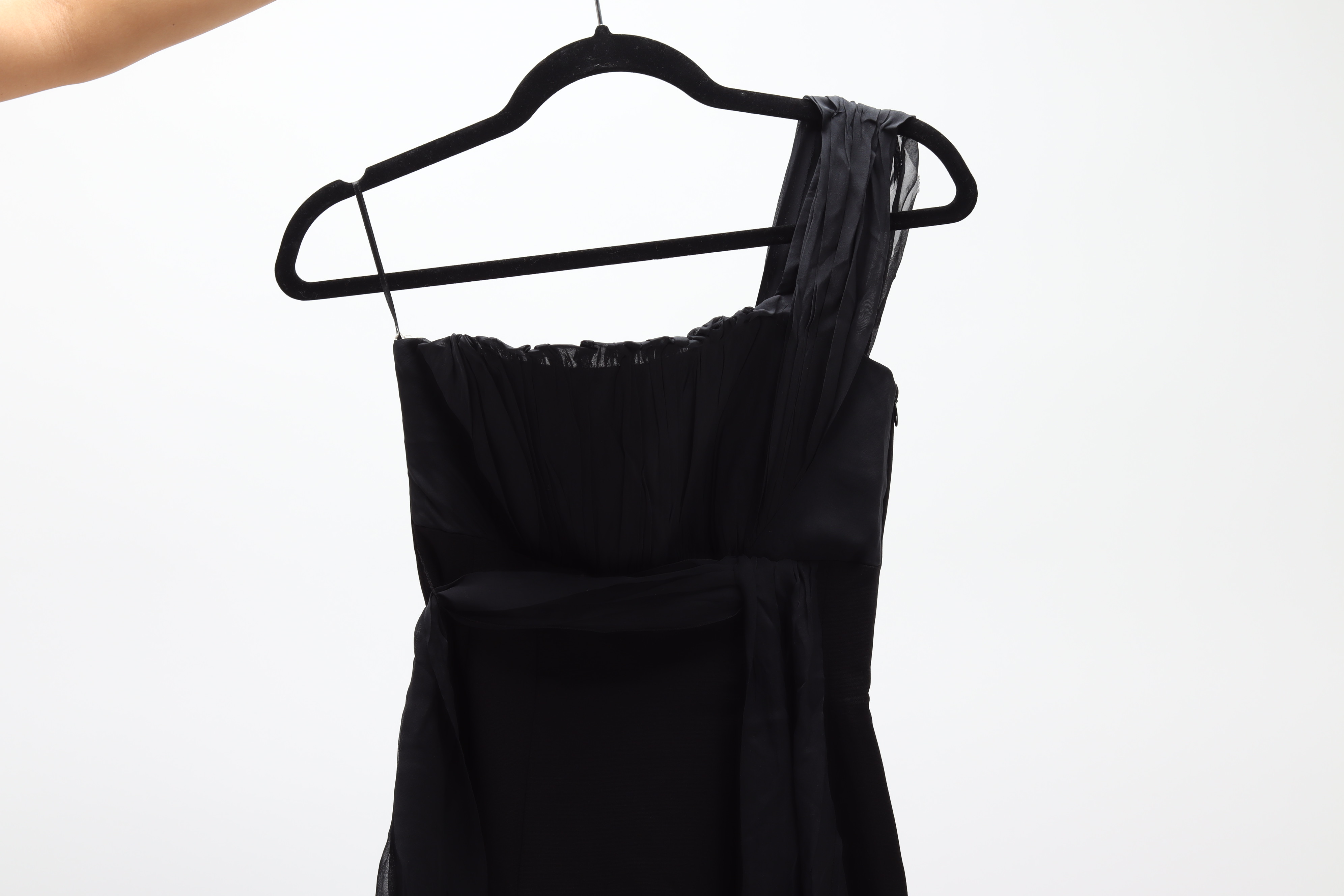 A PHILOSOPHY DI ALBERTA FERRETTI BLACK EVENING DRESS - Image 3 of 3