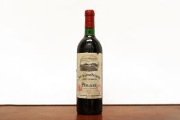 CHATEAU GRAND PUY LACOSTE, PAUILLAC, 1986