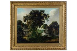 CONTINENTAL SCHOOL (19TH CENTURY) - THE WATERMILL