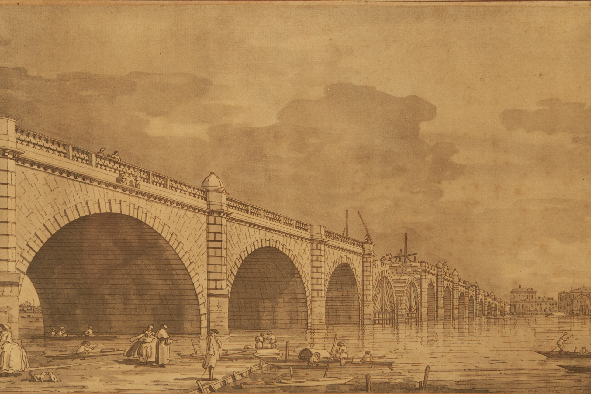 AFTER CANALETTO (1697-1768) - THREE PRINTS OF LONDON VIEWS - Image 4 of 6