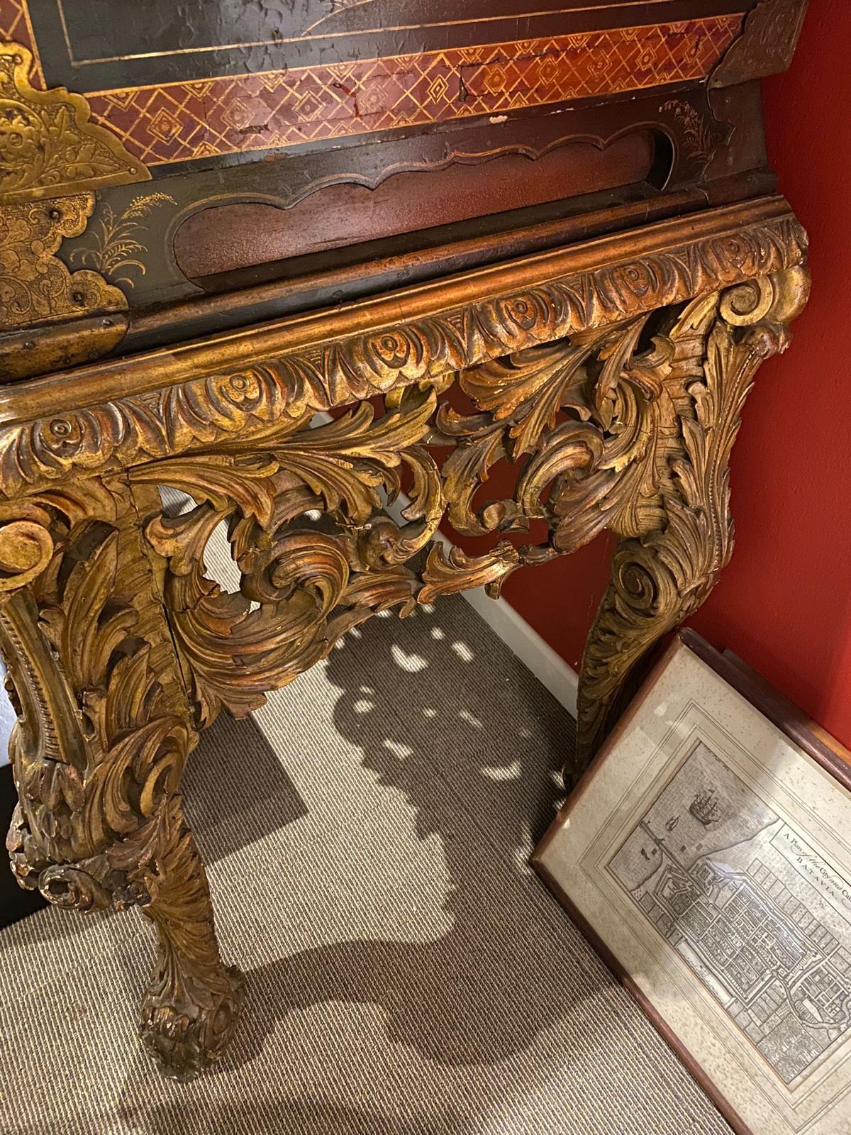 A BLACK LACQUER AND INLAID CABINET ON GILTWOOD STAND - Bild 33 aus 35