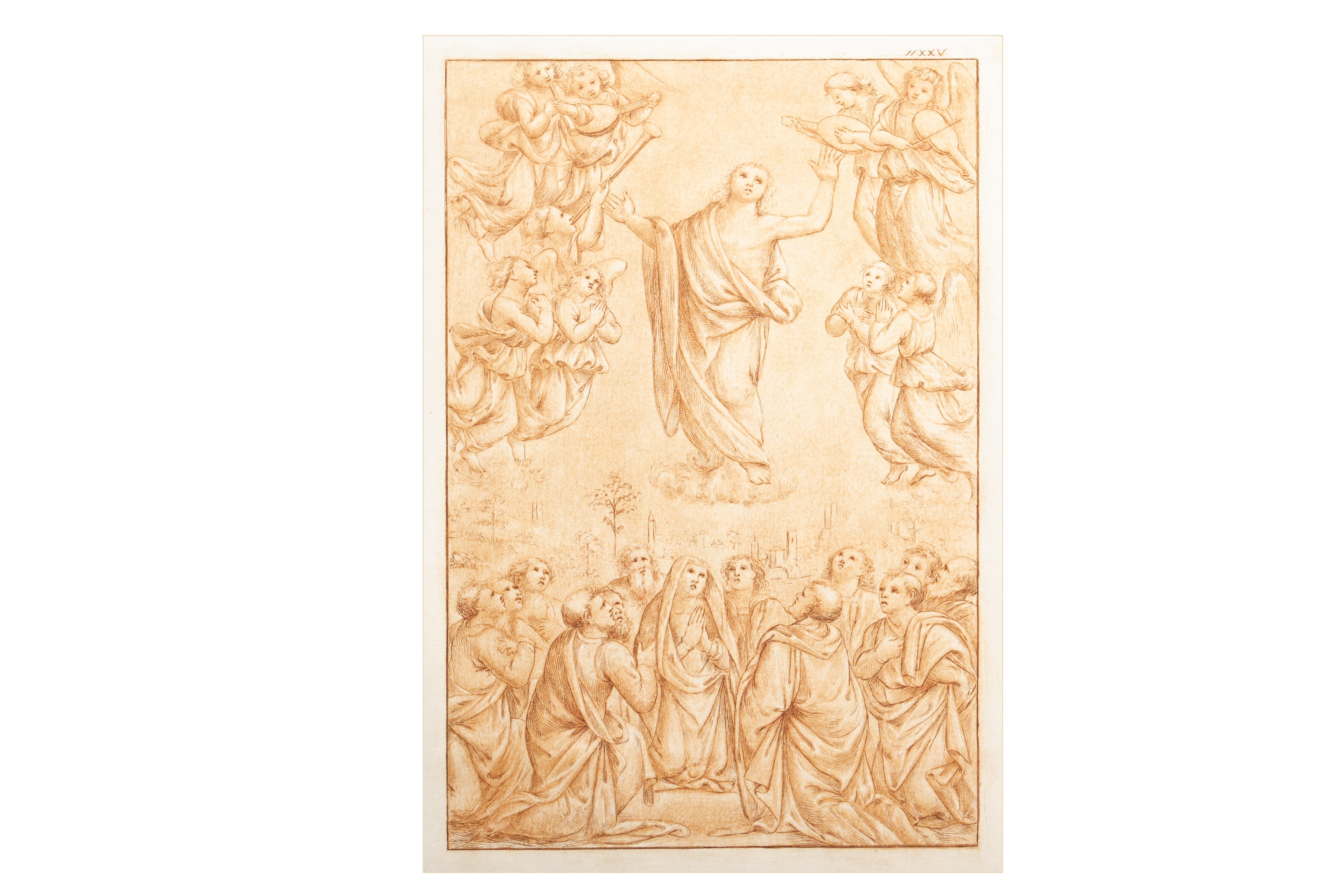 A GROUP OF SIX OLD MASTER DRAWINGS - Image 2 of 17