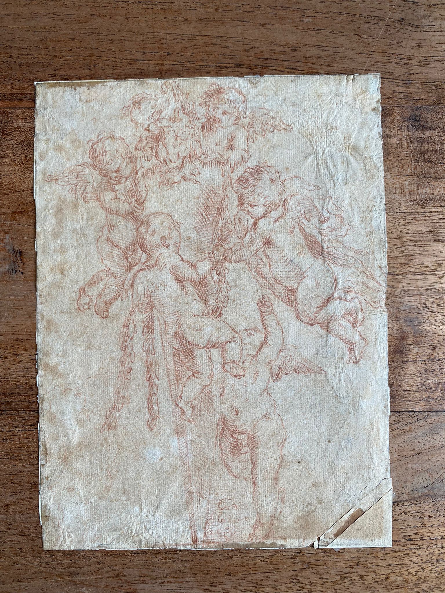 A GROUP OF SIX OLD MASTER DRAWINGS - Image 9 of 17