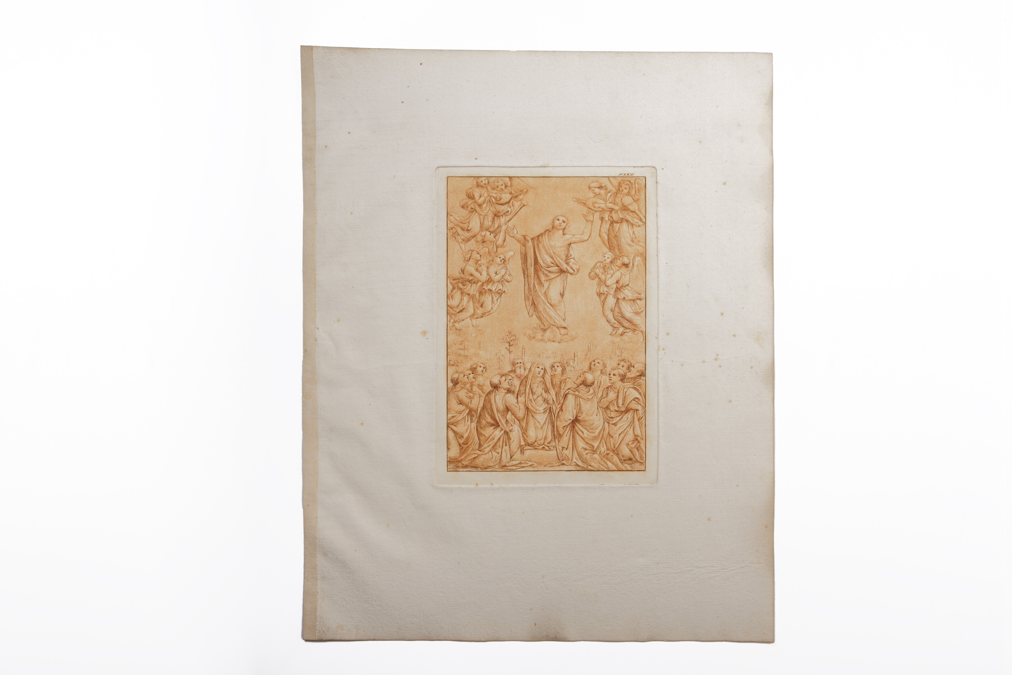 A GROUP OF SIX OLD MASTER DRAWINGS - Image 3 of 17