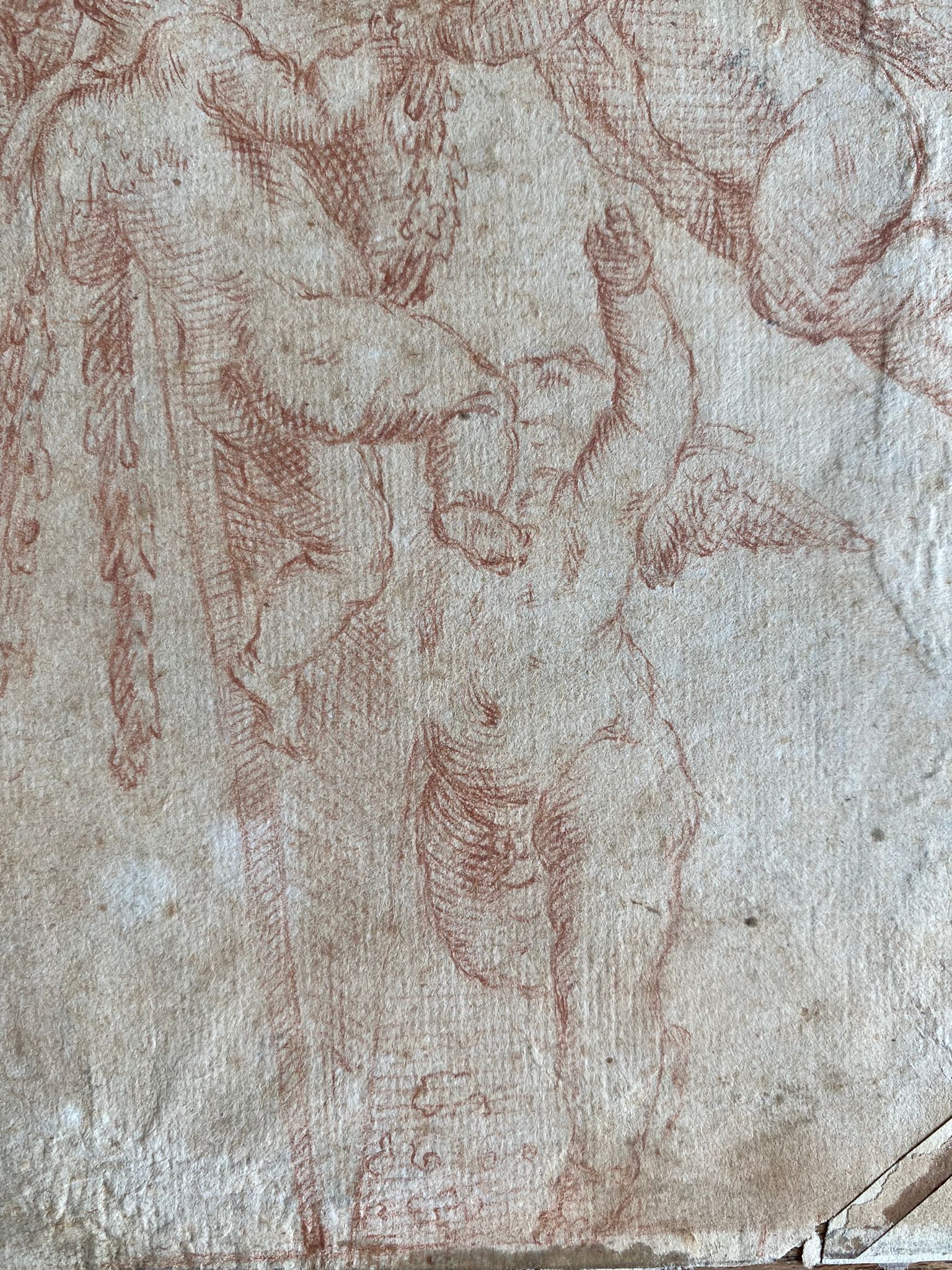 A GROUP OF SIX OLD MASTER DRAWINGS - Image 12 of 17