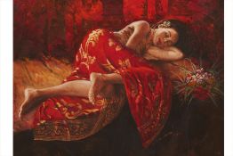 JOSEPHINE LINGGAR (INDONESIAN, B.1943) - DREAMS RED II