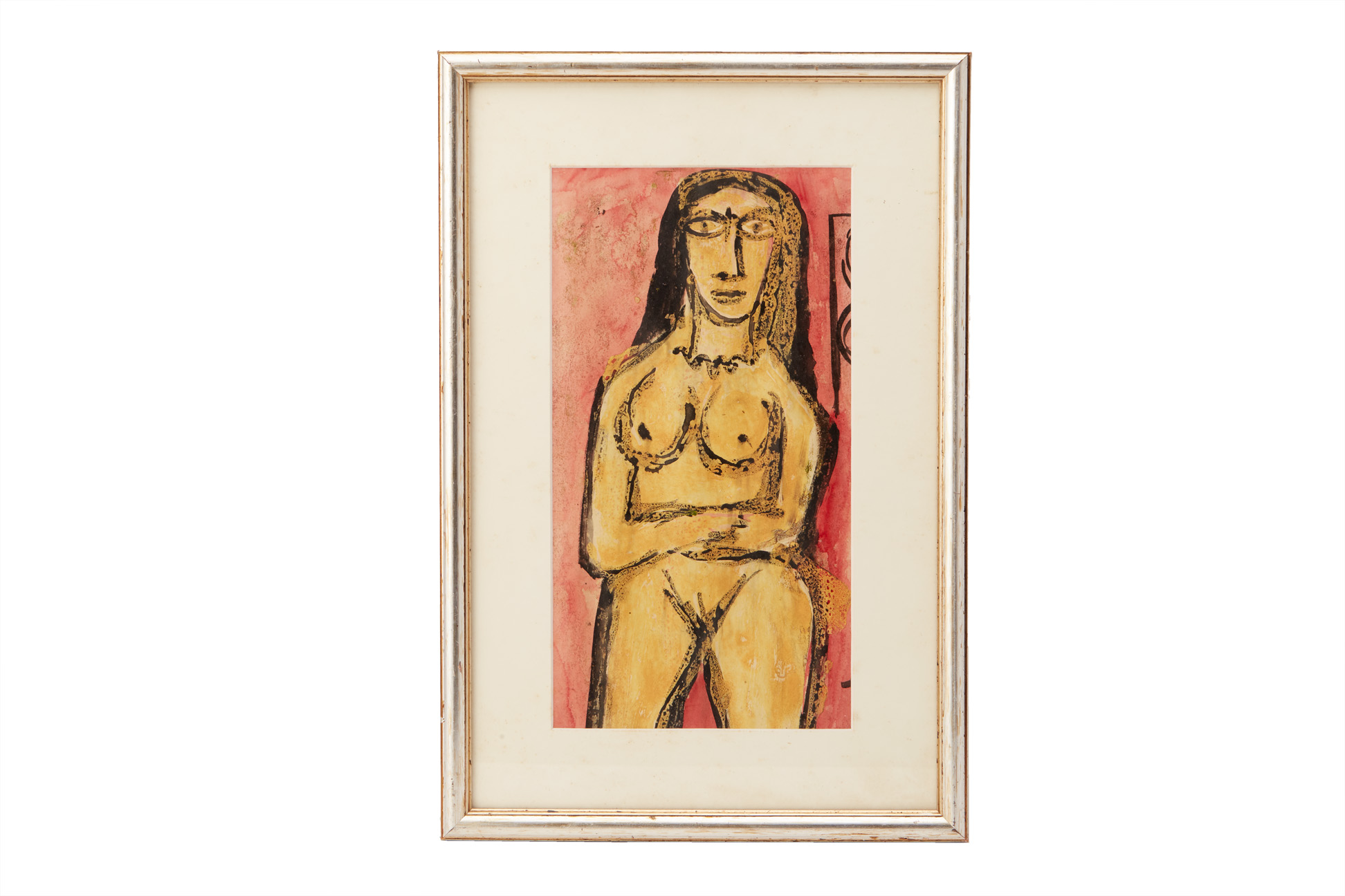 FRANCIS NEWTON SOUZA (INDIAN, 1924-2002) - FEMALE NUDE - Image 2 of 4