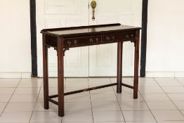 A GEORGE III STYLE CONSOLE TABLE