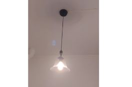 A SINGLE PENDANT LIGHT (2)