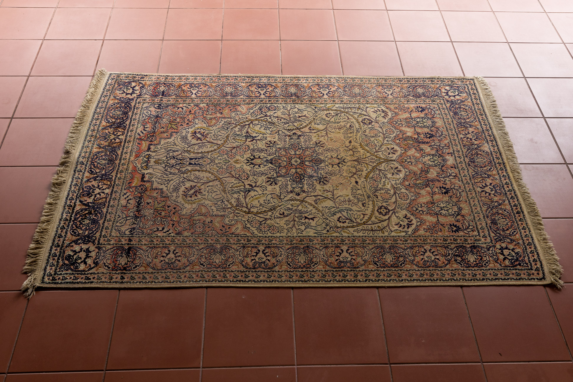 A PERSIAN DESIGN RUG