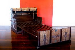 A PRIZMIC & BRILL CAMPBED TRUNK