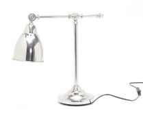 AN INDUSTRIAL STYLE TABLE LAMP