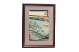 AFTER UTAGAWA HIROSHIGE - SIX JAPANESE WOODBLOCK PRINTS (4)