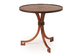 A CIRCULAR CENTRE TABLE