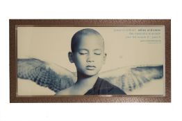 A LARGE GREGORY COLBERT EXHIBITION POSTER