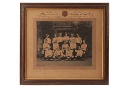 WORCESTER COLLEGE, OXFORD RUGBY TEAM 1896/7