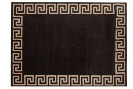 A RECTANGULAR GREEK KEY BORDERED CARPET BY UNIQUE LOOM