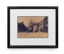 A PHOTOGRAPHIC PRINT OF OLD RAFFLES PLACE, SINGAPORE