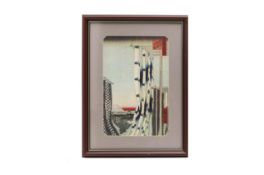 AFTER UTAGAWA HIROSHIGE - FOUR JAPANESE WOODBLOCK PRINTS(3)