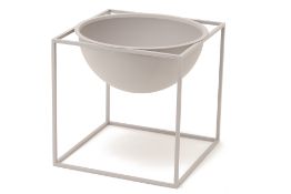 A BY LASSEN LACQUERED STEEL 'KUBIS BOWL'
