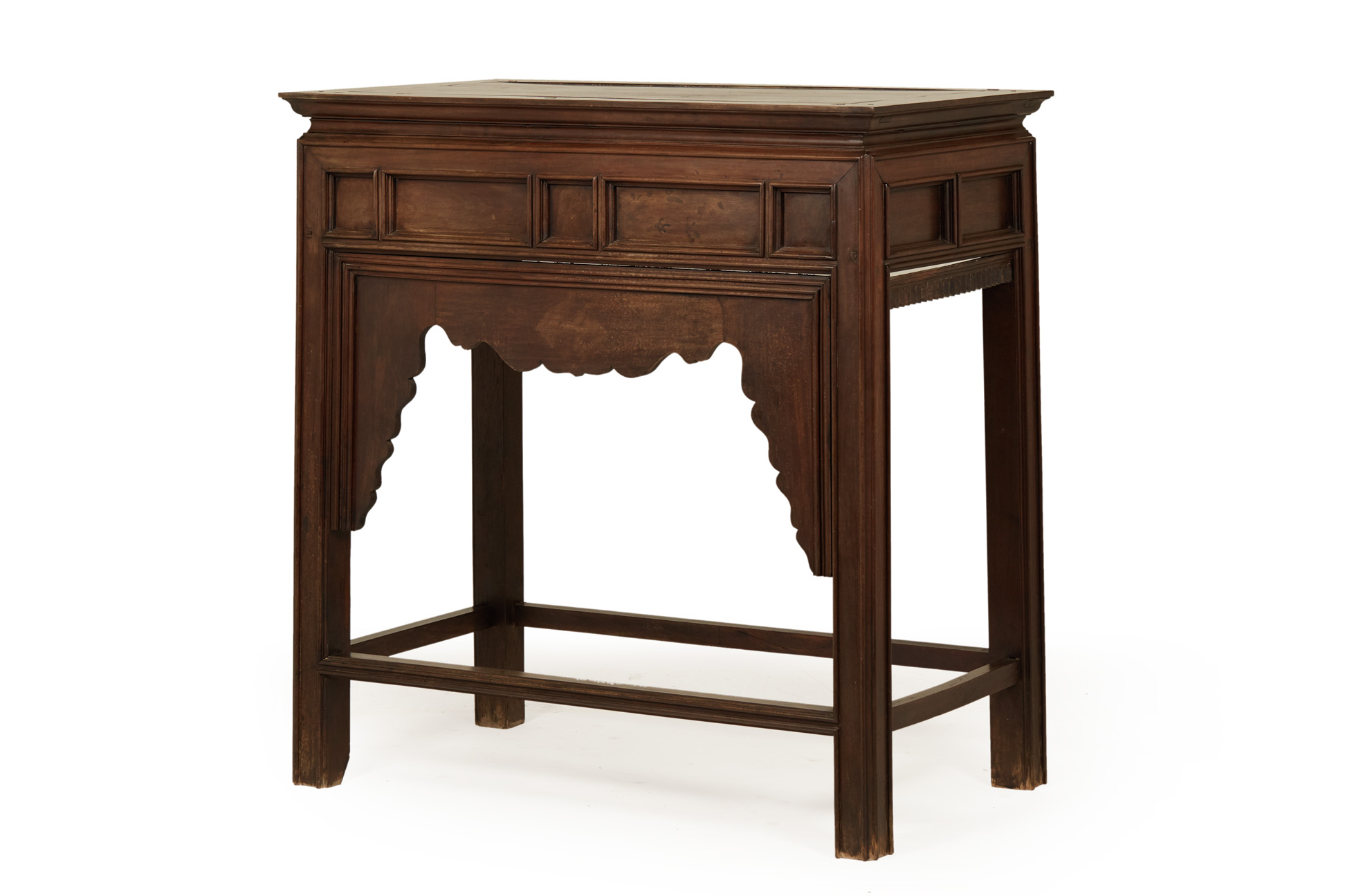 A LARGE CHINESE HARDWOOD ALTAR TABLE