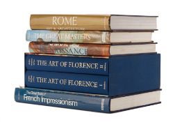 A GROUP OF EUROPEAN ART & ARCHITECTURE BOOKS