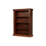 AN OPEN BOOKCASE