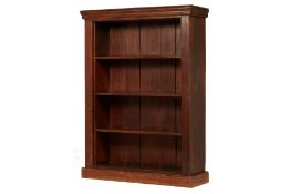 AN OPEN BOOKCASE