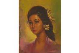 INDONESIAN SCHOOL (XX) - PORTRAIT OF A LADY