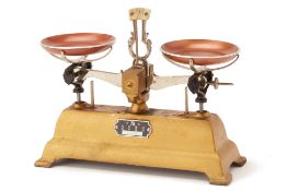 A SET OF JAPANESE BALANCE SCALES